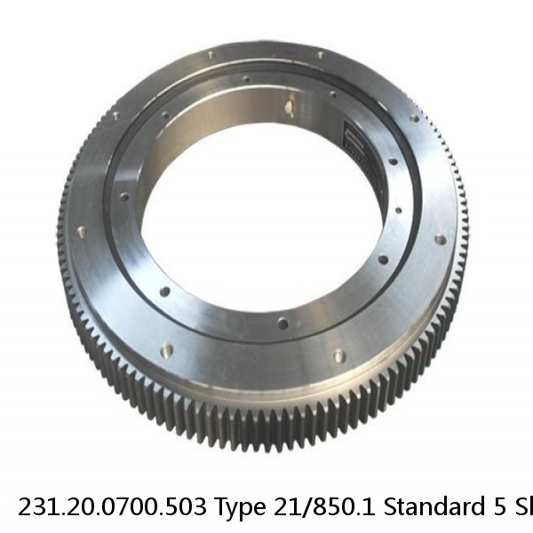 231.20.0700.503 Type 21/850.1 Standard 5 Slewing Ring Bearings #1 image