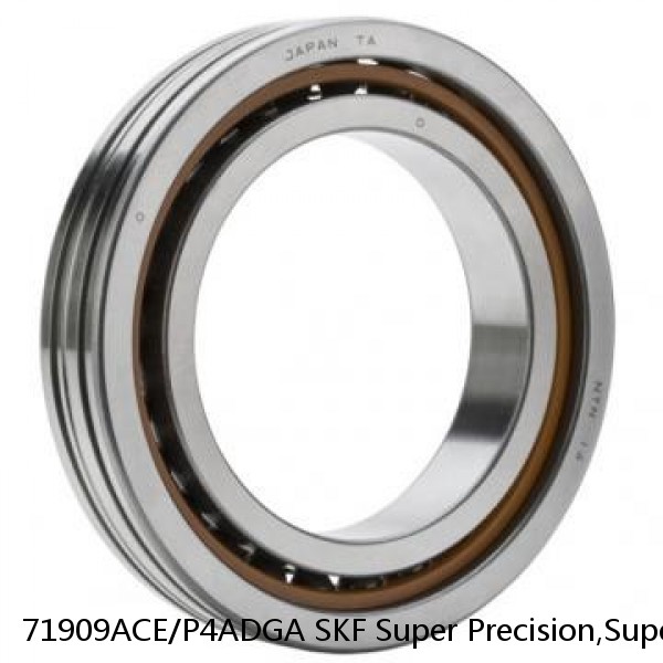 71909ACE/P4ADGA SKF Super Precision,Super Precision Bearings,Super Precision Angular Contact,71900 Series,25 Degree Contact Angle #1 image