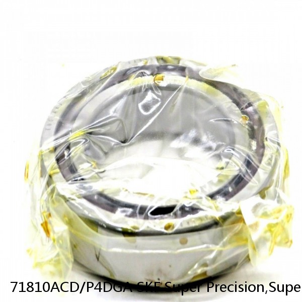 71810ACD/P4DGA SKF Super Precision,Super Precision Bearings,Super Precision Angular Contact,71800 Series,25 Degree Contact Angle #1 image